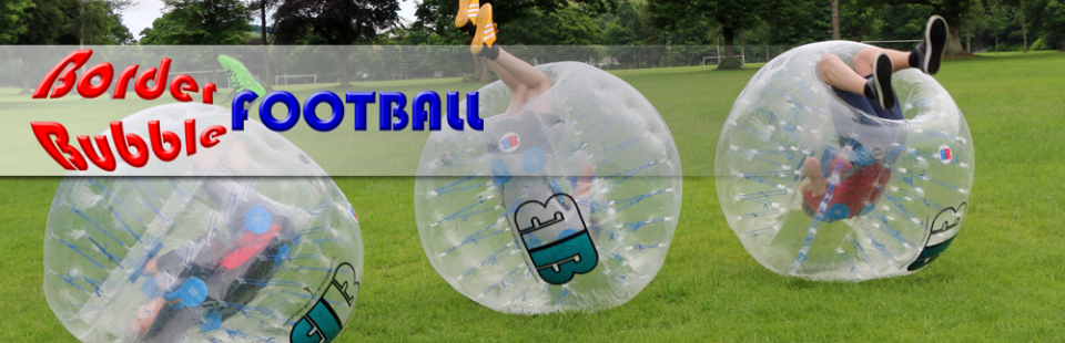 Border Bubble Football from G10 Sports in the Scottish Borders